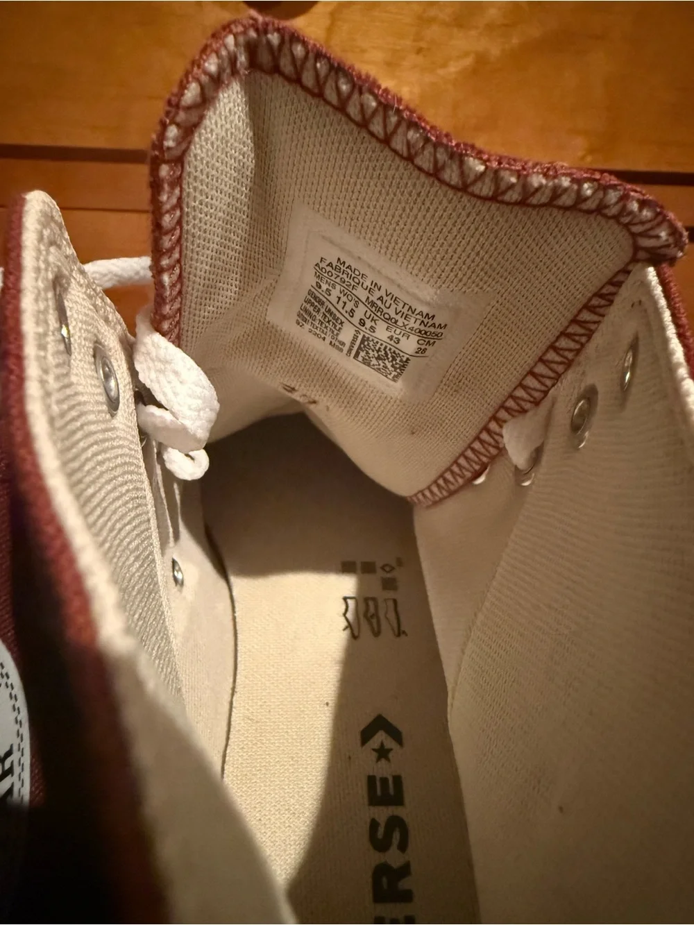 Converse All Star Brown High Top Shoes - Picture 5 of 8